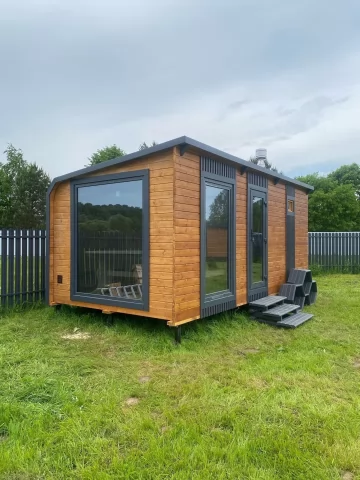 Баня парус 6x3 метра