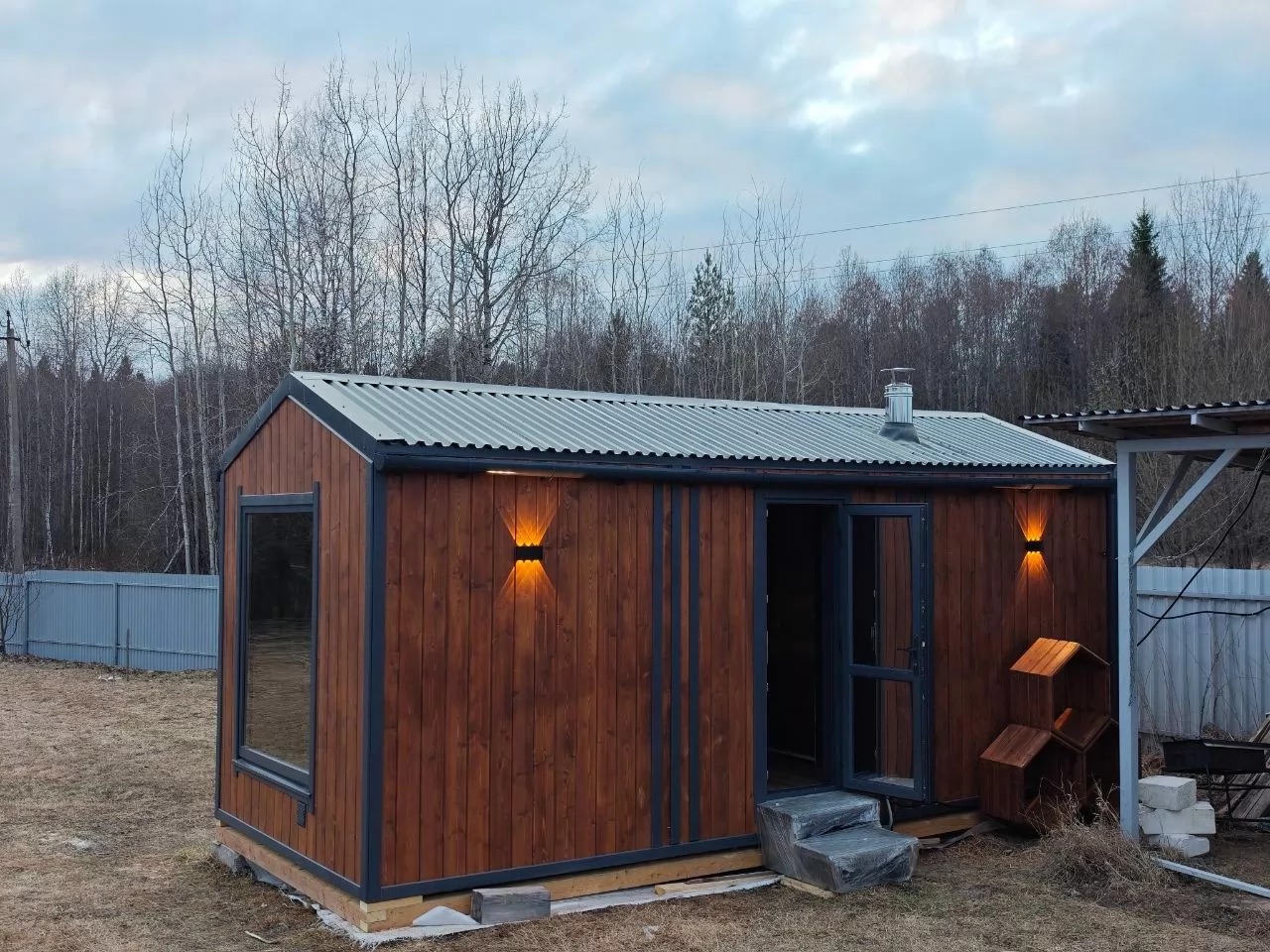 Можно ли использовать каркасную баню круглый год
